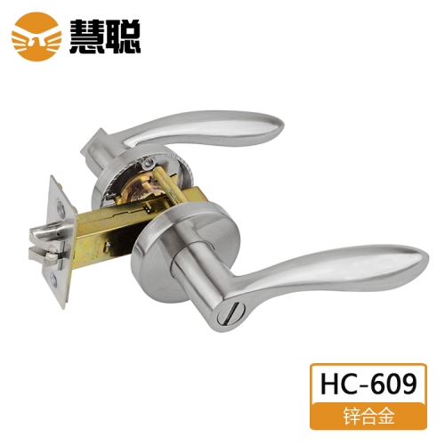 慧聰HC-609三桿鎖衛(wèi)生間有無鑰匙執(zhí)手鎖